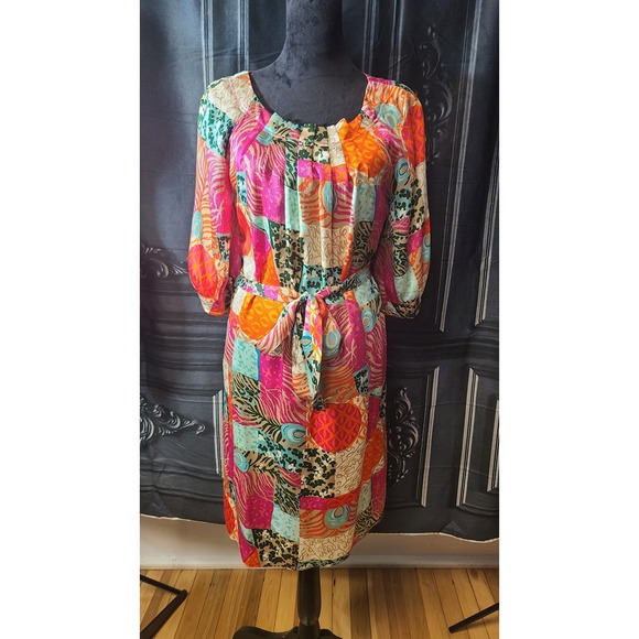 Lilly Pulitzer Silk Keating dress size 10 - Picture 2 of 5